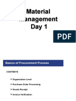 Material Management Day 1