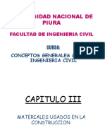 Cgic Capitulo Iii-Materiales de Construccion