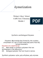 Polymerisation