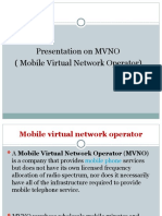 Presentation On MVNO (Mobile Virtual Network Operator)