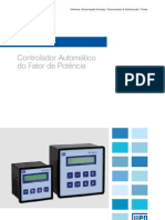 WEG Control Ad or Automatico Do Fator de Potencia Pfw01 50025399 Catalogo Portugues BR