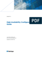 ONTAP 90 HighAvailability Configuration Guide