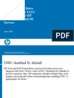 How To Enable Write Cache On SATA HDDs For HP ProLiant ML and DL Servers June 2009