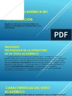 Comprensión y Producción de Textos Académicos 001 Profundización