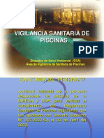 Vigilancia Sanitaria de Piscinas