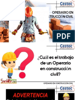 Operario de Construcción Civil