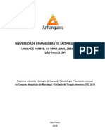 Relatório Odontologia Hospitalar 