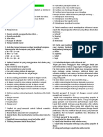 Soal UAS Bahasa Indonesia Kelas 4 SD Semester 1