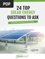 Solar Energy Questions Handbook