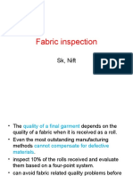 Fabric Inspection: SK, Nift