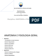 Anatomia e Fisiologia Geral