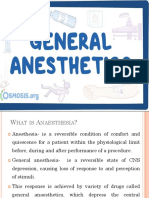 Anesthetics