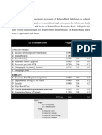 EFE Matrix