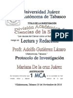 Protocolo de Investigación