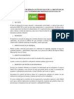 Plan de Mitigación de Riesgos Ocupacionales para La Prevención de Accidentes Laborales y Enfermedades Profesionales en Emac Ep