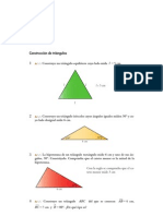 Matematicas Resueltos (Soluciones) Triángulos 1º ESO