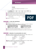 Enchainements D Operations Exercices Non Corriges 1 FR PDF