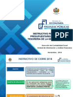 Instructivo de Cierre 2018 Ok