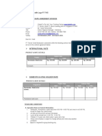 Sample Contract Rates Merchant