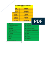 Taxonomía y Nomenclatura Del Grillo