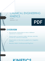 Chemical Engineering Kinetics