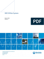 Ieee 39 Bus Technical Note