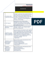 Iso 9001 Implementation Workplan