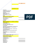 Hotel Design Problem Sheet 