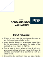 Cost of Capital and Bond and Stock Valuation