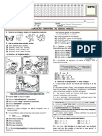 (7º B - 4º Bi) PB de Inglês - Versão Aluno