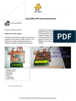 Accident Alert System Using GSM GPS and Accelerome