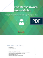 Infrascale Enterprise Ransomware Survival Guide Ebook