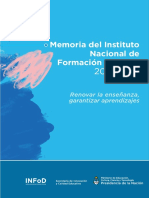 Informe de Gestion - INFoD