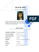 Hoja de Vida Diana