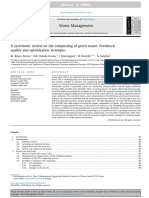 A Systematic Review On The Composting of Green Waste Feedstock