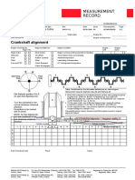 Crankshaft Alignment Measurement