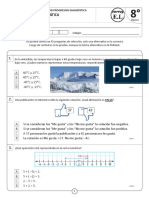 Prueba Matemática 8° PME