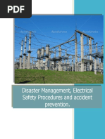 Disaster Management, Electrical Safety Procedures and Accident Prevention