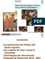 Carmen Rosa Chavez - Políticas de Desarrollo Cacaotero en Perú Aportes Al Post Conflicto Colombiano PDF