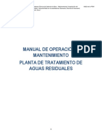 Manual de Operación y Mantenimiento Ptar