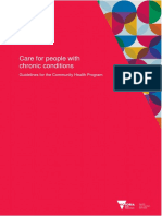 Care For People With Chronic Conditions Guide For Community Health Program