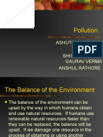 Pollution: Ashutosh Jaiswal Ravi Mishra Shishir Jaiswal Gaurav Verma Anshul Rathore