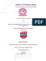 Format of Minor Project (RKDF) ) Dec - 2016 PDF