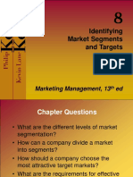 Chapter 8 Identifying Market Segments and Targets (Autosaved)