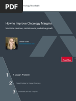 How To Improve Oncology Margins - The Advisory Board 082119 - OR