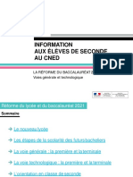 Reforme Lycee 2nde PDF