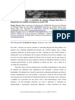 Sociedade Do Cansaço - Byung-Chul Han e o Diagnóstico Da Condição Do Homem No Século XXI PDF