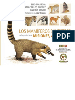 Los Mamiferos Silvestres de La Provincia de Misiones PDF