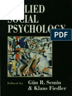 Pub - Applied Social Psychology PDF