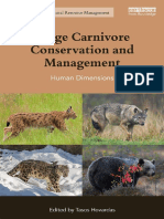 Large Carnivore Conservation and Management (VetBooks - Ir) PDF